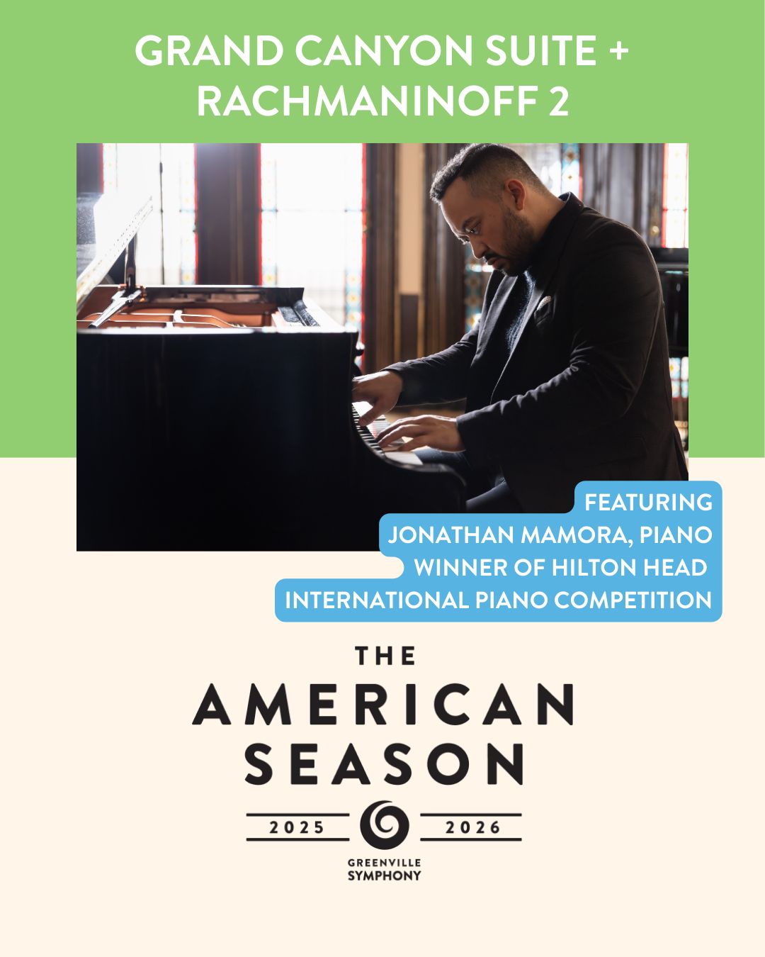 Greenville Symphony Orchestra Poster 2026